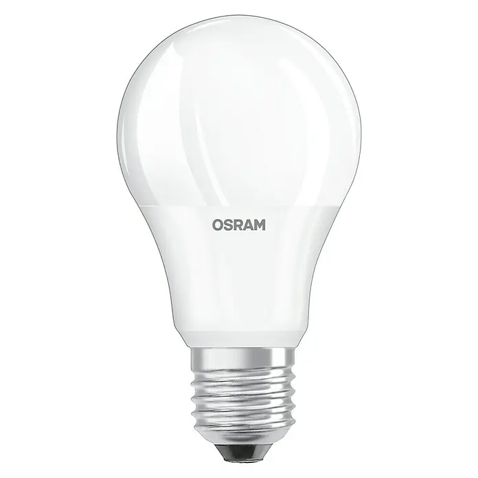 Osram Bombilla LED - 3 uds., E27, 8,5 W, Color de luz: Blanco cálido, No regulable