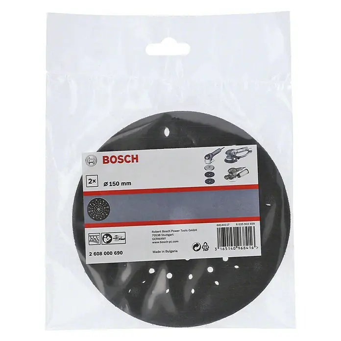 Bosch Zwischenscheibe - Durchmesser: 150 mm - Vorderansicht