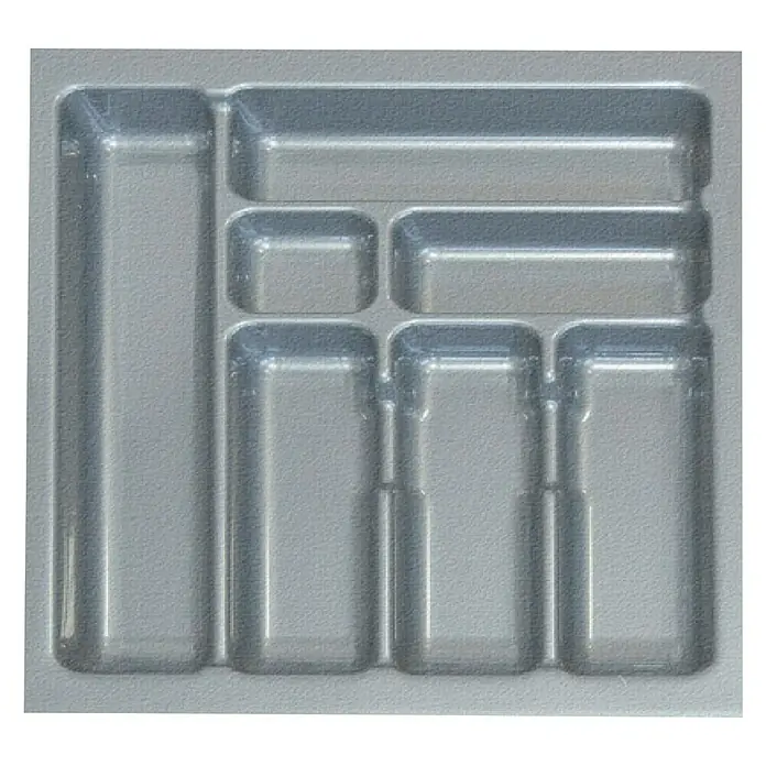 Cubertero 500 - L x An x Al: 47,3 x 40,9 x 5,3 cm, Gris