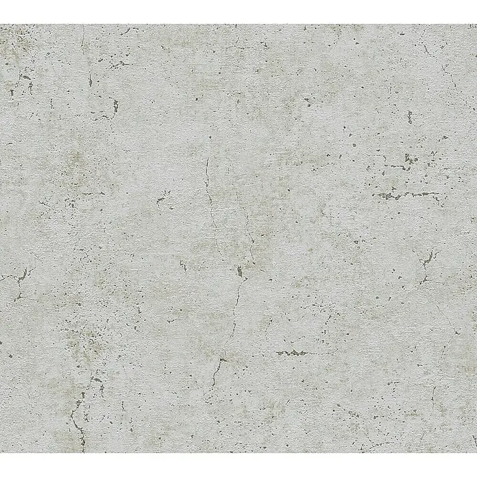 AS Creation Metropolitan Stories Vliestapete Betonoptik - Grau/Grün, Betonoptik, 10,05 x 0,53 m - Detailaufnahme