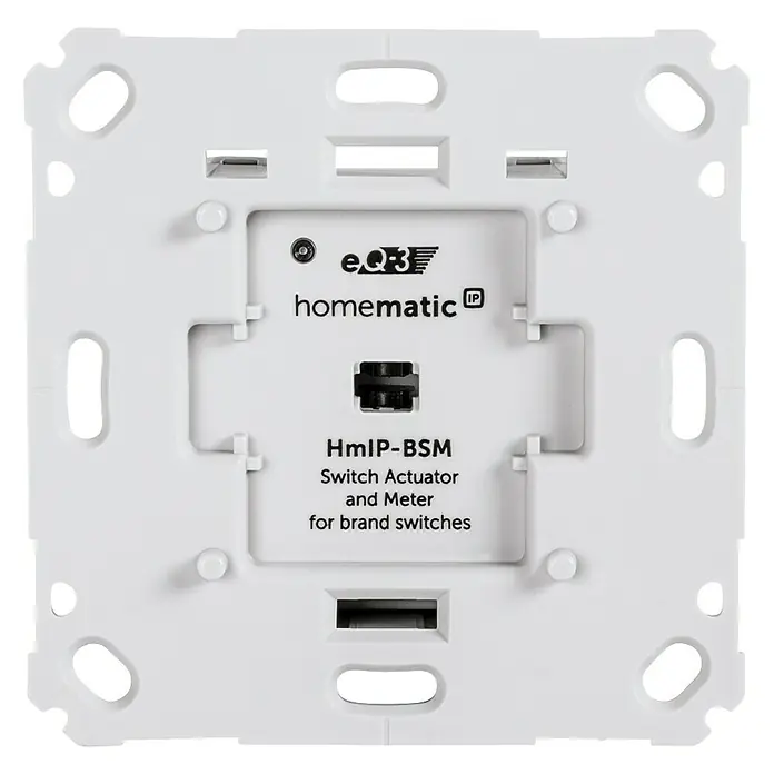 Homematic IP Funkschalter Messgerät - 230 V/50 Hz, 5 A, Max. Anschlussleistung: 1.150 W