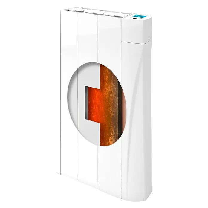 Voltomat HEATING Emisor térmico cerámico VOLTC - 500 W, Blanco, L x An x Al: 9,8 x 34,5 x 57,5 cm