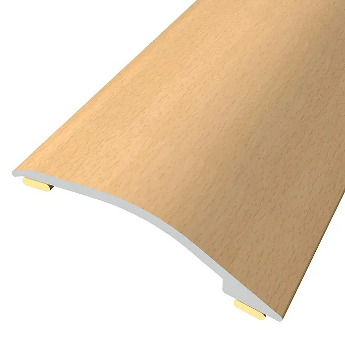 Baglinox Perfil de transición inclinado Haya - 11 - Haya, 90 cm x 38 mm, Pegado