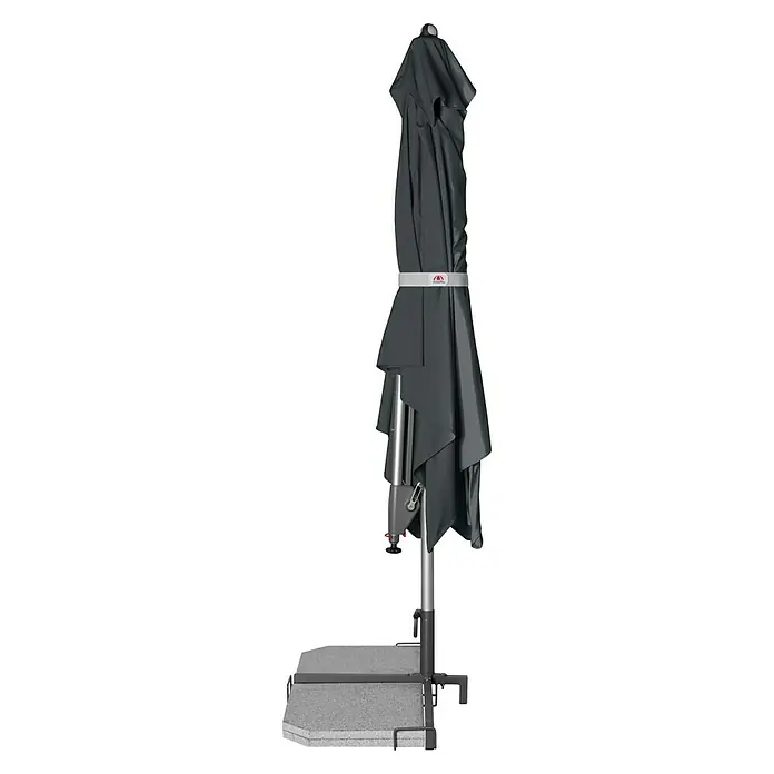 Doppler Sunline Pendelschirm - Anthrazit, L x B: 298 x 225 cm - Vorderansicht