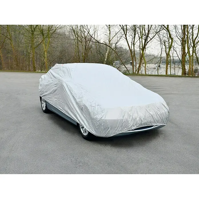APA Auto-Vollgarage - L x B x H: 500 x 200 x 120 cm, Farbe: Silber - Anwendungsbeispiel