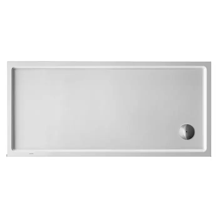 Duravit Duschwanne Starck Slimline - L x B: 150 x 70 cm, Kunststoff, Weiß, Ohne Antirutsch-Oberfläche - Ansicht von oben