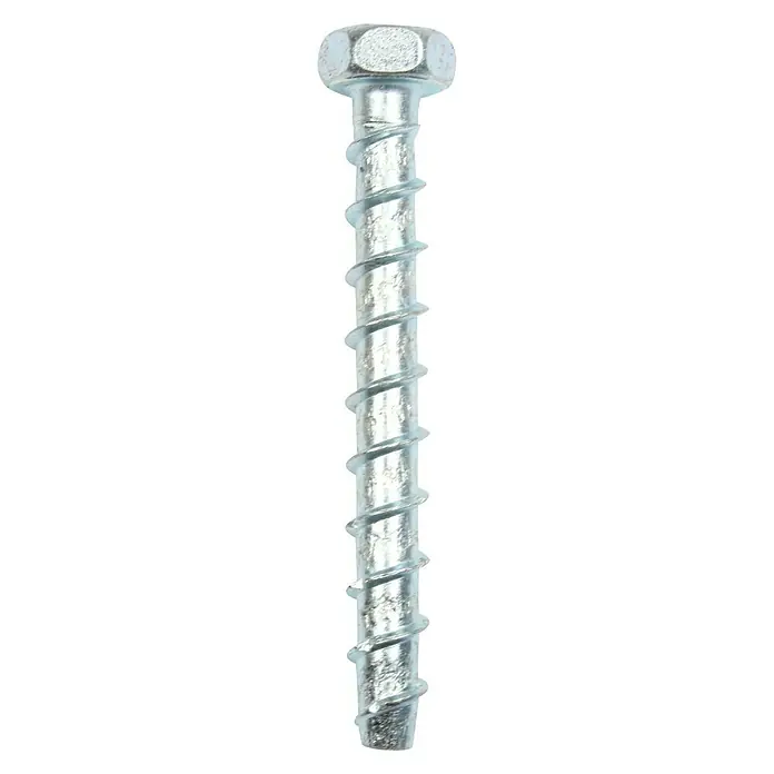 Profi Depot Tornillo combinado para hormigón - Diámetro: 7,5 mm, Largo: 80 mm, V 30, 50 uds. - Vista frontal