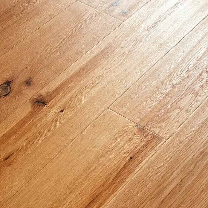 Handmuster Eiche Hotel Oil - 280 x 160 x 15 mm, Landhausdiele - Linke Seitenansicht