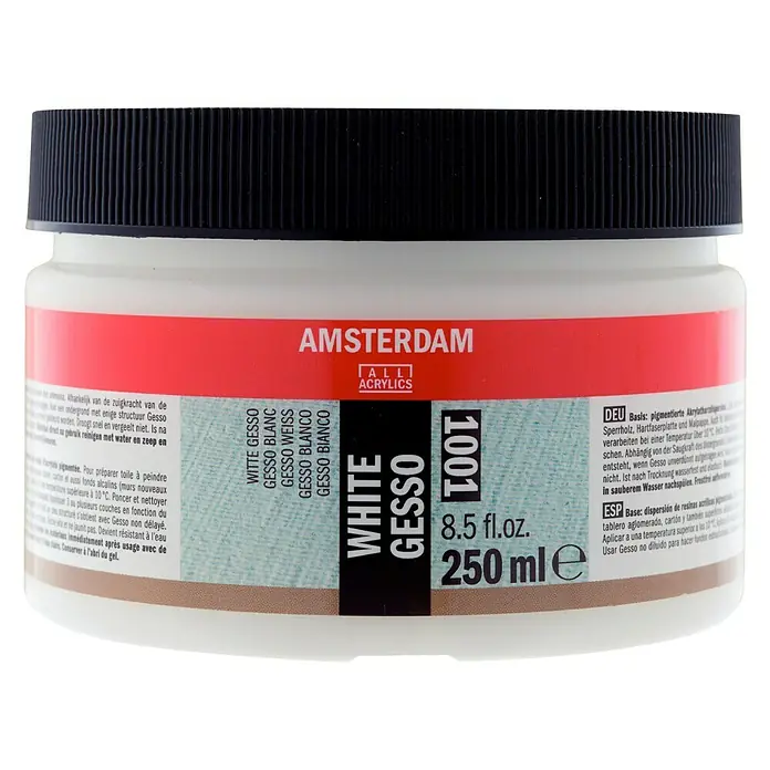 Talens Gesso acrílico - Blanco, 250 ml