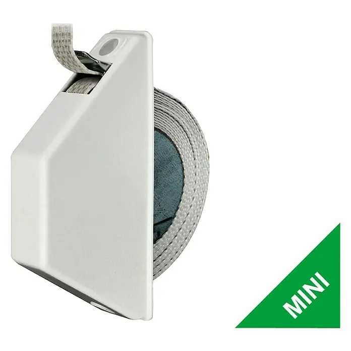 Schellenberg Halbeinlasswickler Mini - 28 x 152 x 110 mm, Geeignet für: Rollladen-Mini-Systeme