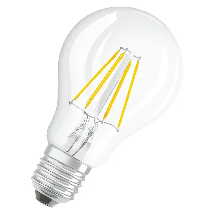 Osram Star LED-Leuchtmittel Classic A 60 - 5 Stk., 7 W, E27, Warmweiß, Klar