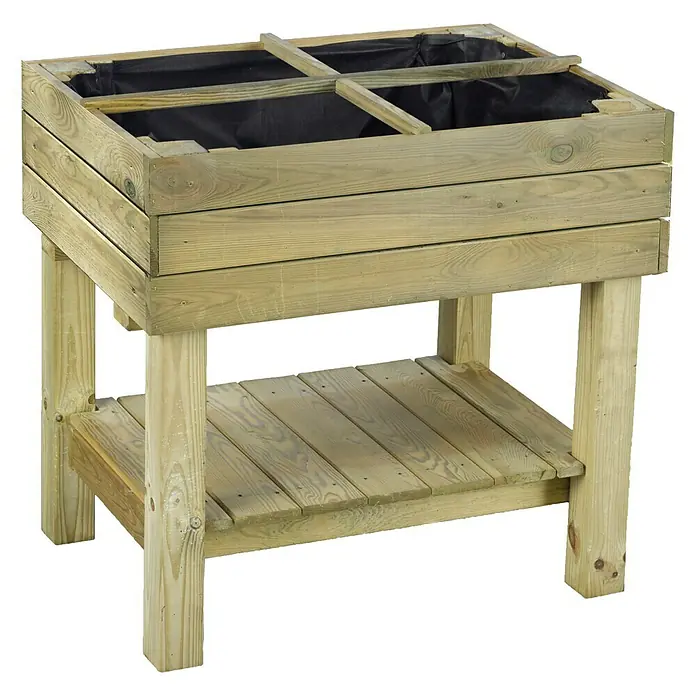Forest-Style Huerto Paprika - L x An x Al: 80 x 67 x 87 cm, Madera
