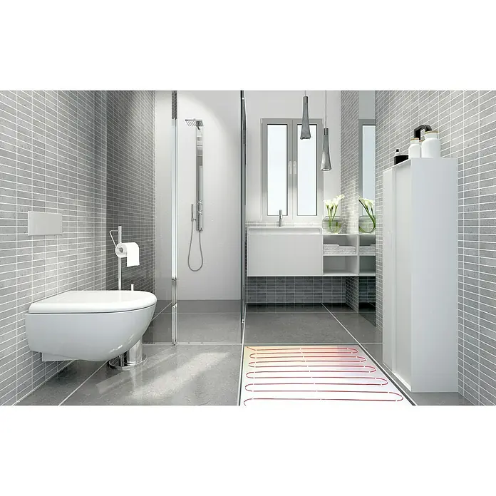Admiral E-Power Podno grijanje Profi - 15 m, Grijaća površina: 1,5 m², 135 W/m² - Pogled odozgo