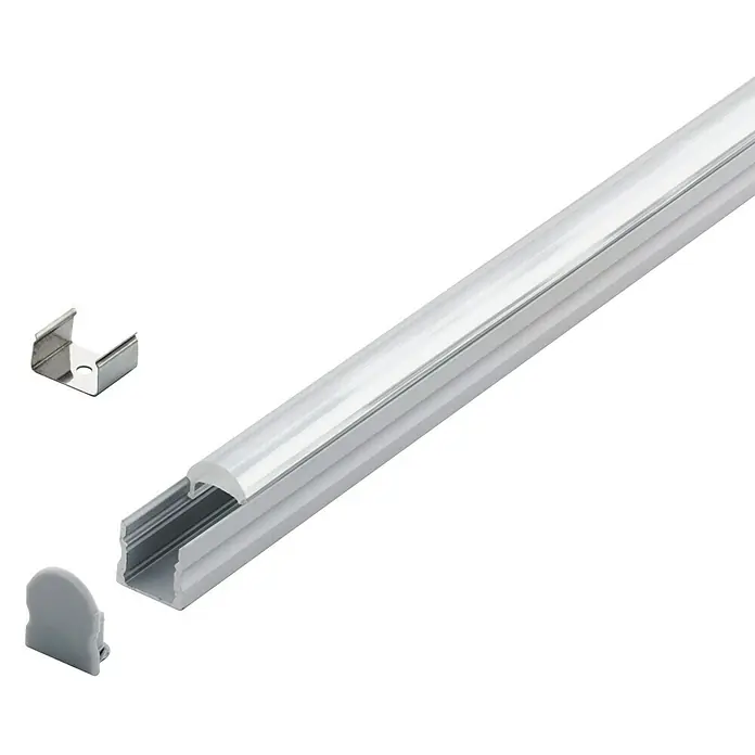 Eglo Profil Surface Profile 3 - 200 x 1,7 x 2 cm, Silber, Aluminium - Vorderansicht