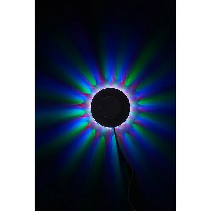 Briloner LED-Lichtrad COLOUR MOVE Disco-Licht - 3 Lichtfarben, Kunststoff