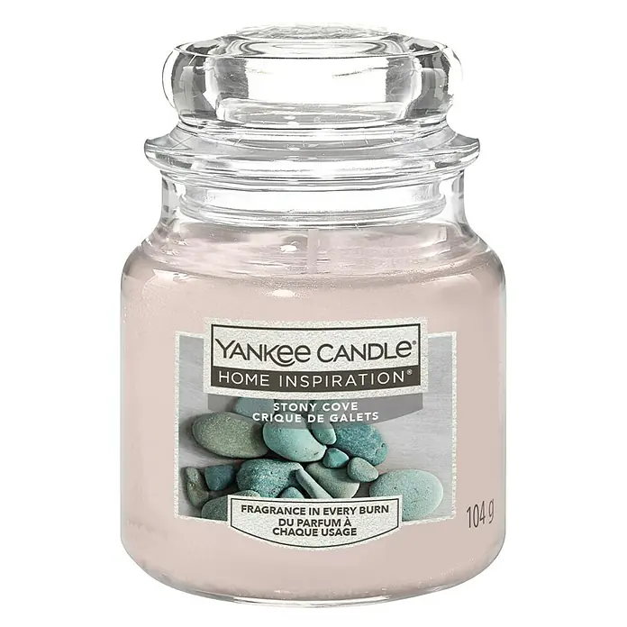 Yankee Candle Home Inspirations Duftkerze - Im Glas, Stony Cove, Small - Vorderansicht