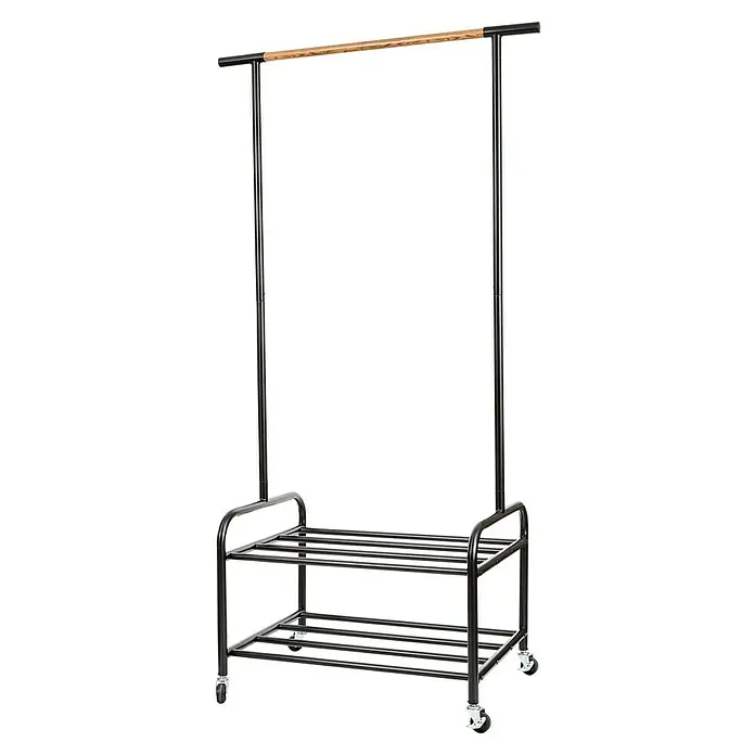 Store It Kolica za odjeću Loft - D x Š x V: 52,5 x 91,5 x 173 cm, Kotačići, Metal - Pogled s desne strane