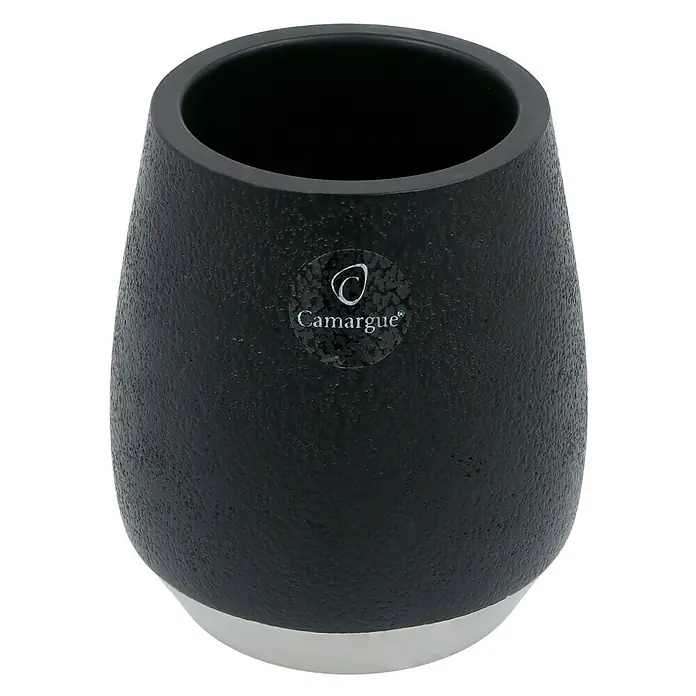 Camargue Bosse Zahnputzbecher - Polyresin, Schwarz