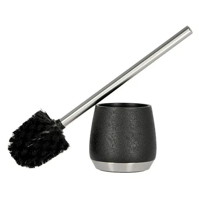 Camargue Bosse WC-Bürstengarnitur - Polyresin, Schwarz