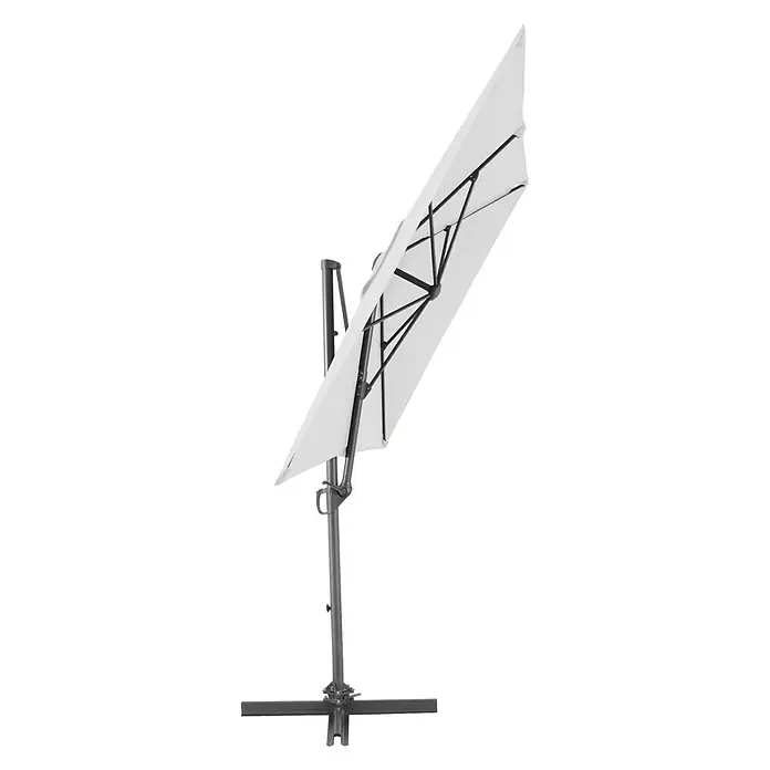 Sunfun Parasol de jardín Sorrento - Crudo, L x An: 250 x 200 cm