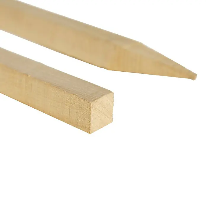 Kiehnholz Pflanzenstab Robinie - 2,5 x 2,5 x 200 cm, Hartholz - Detailaufnahme