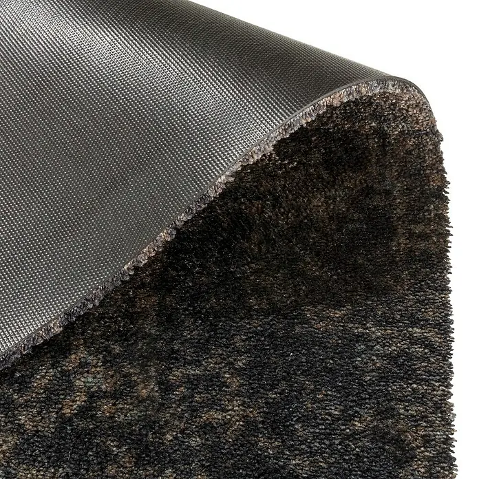 SCHÖNER WOHNEN-Kollektion Sauberlaufmatte Vintage - Anthrazit/Braun, 50 x 70 cm, 100 % Polyamid - Detailaufnahme