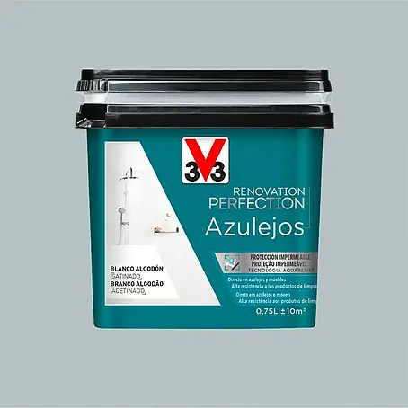 V33  Esmalte para azulejos Renovation Perfection gris delfín