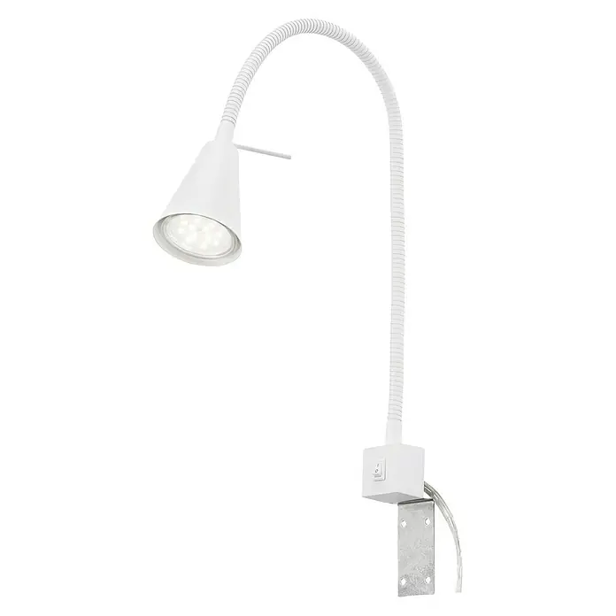 Briloner Led-wandspot 1 x enkele spot 1 x ledlichtbron - 4 W, Wit, l x b x h: 5,8 x 21,7 x 40,3 cm