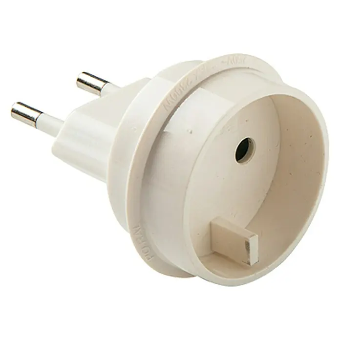 Famatel Adaptador de viaje universal Europa - Blanco