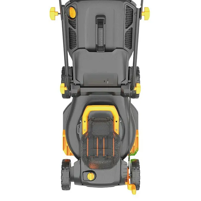 Worx Akku-Rasenmäher WG743E - 40 V, 2 Akkus, 4 Ah, Schnittbreite: 40 cm