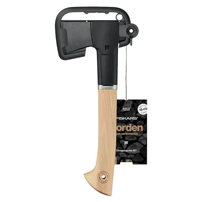 Fiskars Norden Universalaxt N7 - Länge: 38,6 cm - Ansicht von oben