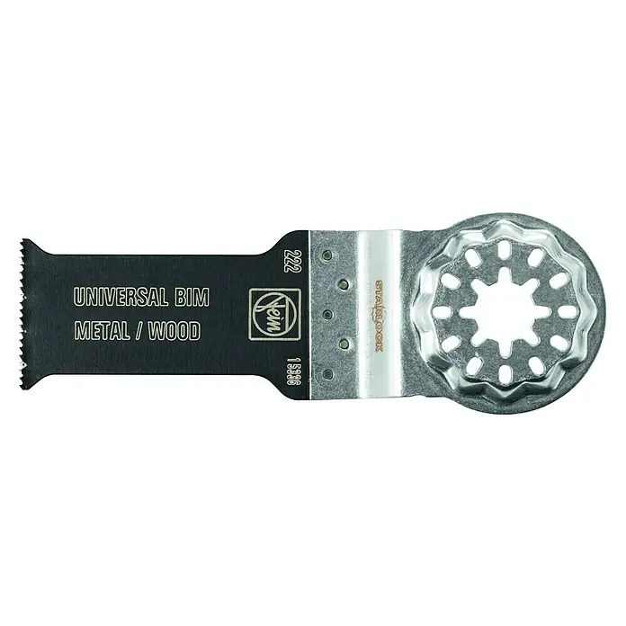 Fein Starlock Bi-metalen zaagblad E-Cut Universal - l x b: 55 x 28 mm, 1 st. - Top-down weergave