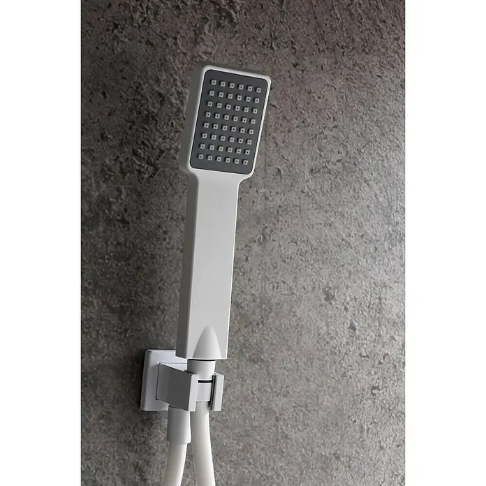 Imex Conjunto de ducha empotrado Dublín - Blanco, Mate