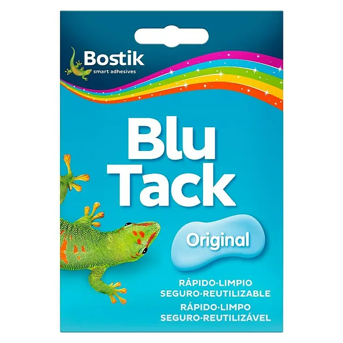 Bostik Masilla adhesiva Blue Tack - Azul, 57 g