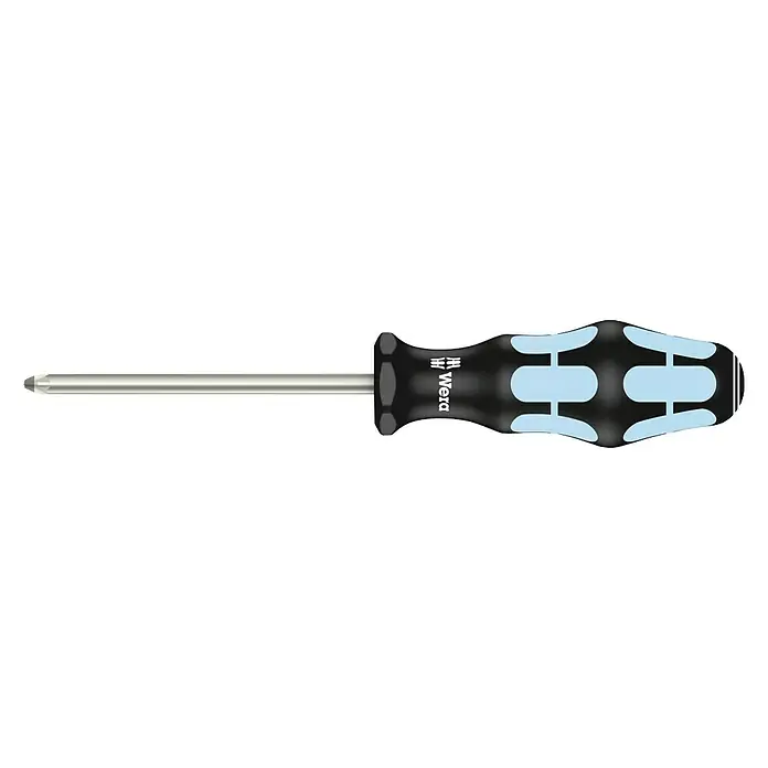 Wera Odvijač Kraftform Stainless 3355 - PZ 2, 100 mm - Pogled sprijeda
