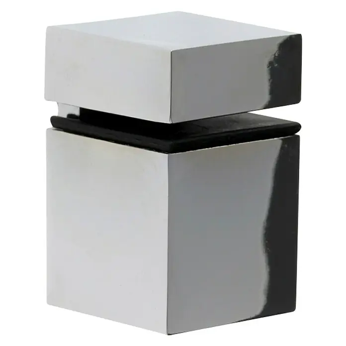 Rei Soporte de pared para estantes 2440 - Carga soportada: 20 kg, Apto para: Estantes, Cromo, 2 uds.