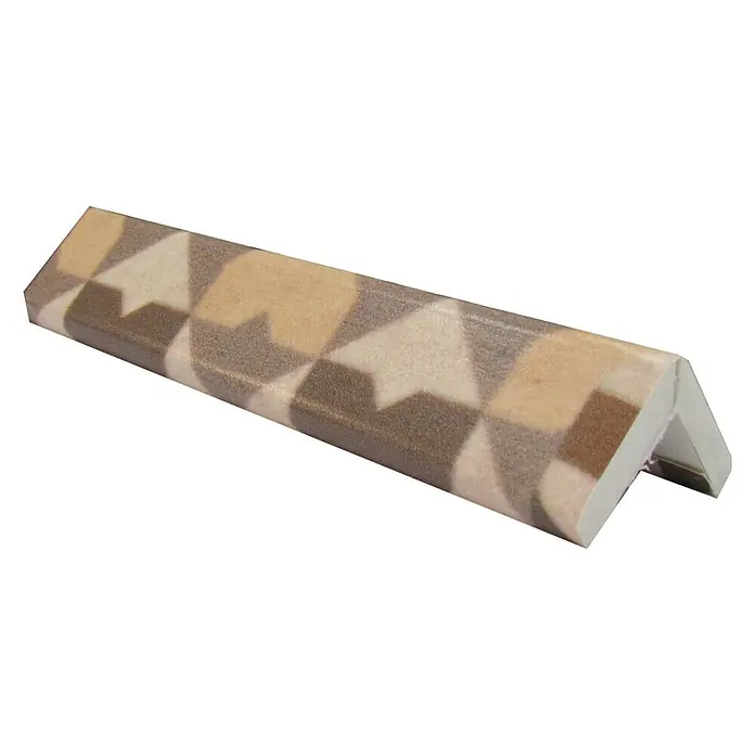 Bariperfil Perfil de acabado angular Hidráulico Crema - 2,6 m x 3 cm
