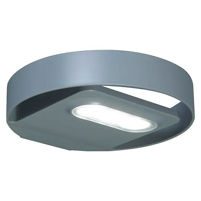 Lutec Aplique solar LED para exterior Lord - Sensor de luz, 1 W, IP44
