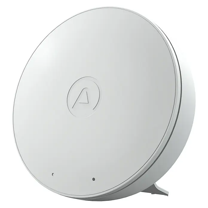 Airthings Luftqualitätsmonitor Wave Mini - Durchmesser: 80 mm, Batterielaufzeit: 3 Jahre - Rechte Seitenansicht