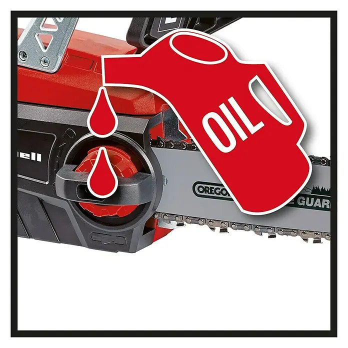 Einhell Power X-Change Akku-Kettensäge GE-LC 18 Li-Solo - 18 V, Ohne Akku, Schwertlänge: 25 cm - Detailaufnahme