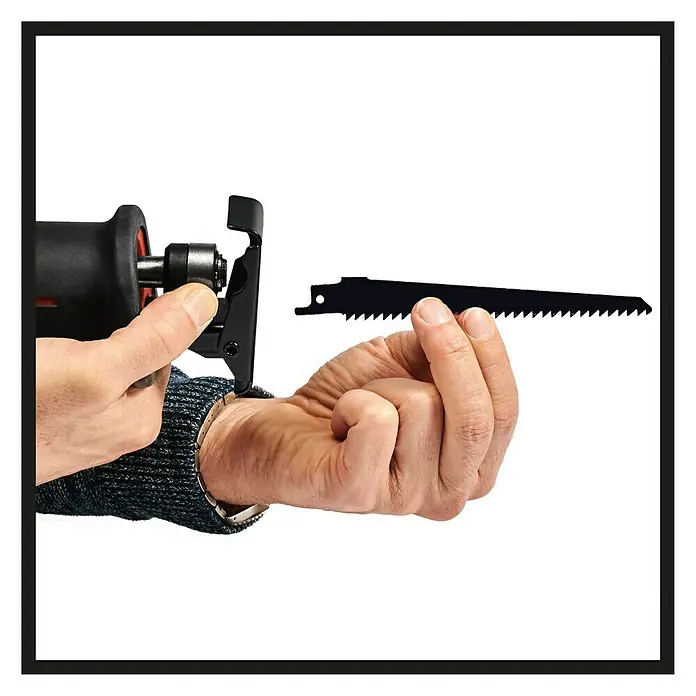 Einhell Power X-Change Akumulatorska sabljasta pila TE-AP 18 Li-Solo - 18 V, Bez akumulatora, 0 – 2600 poteza/min - Proizvod u upotrebi