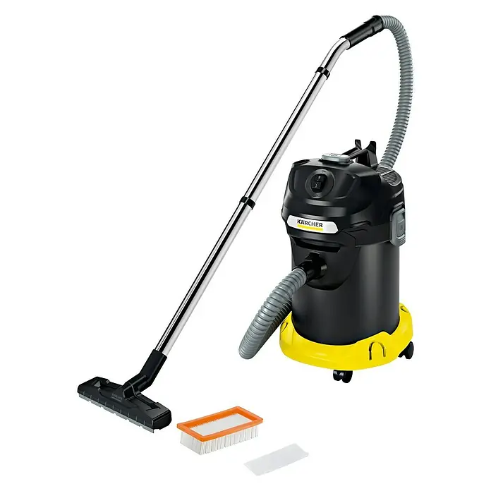 Kärcher Usisivač za pepeo AD 4 Premium - 600 W, Zapremina spremnika: 17 l - Pogled s lijeve strane