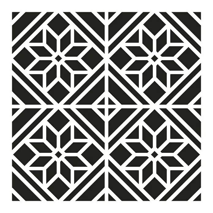 Artemio Plantilla decorativa Tile - 30 x 30 cm