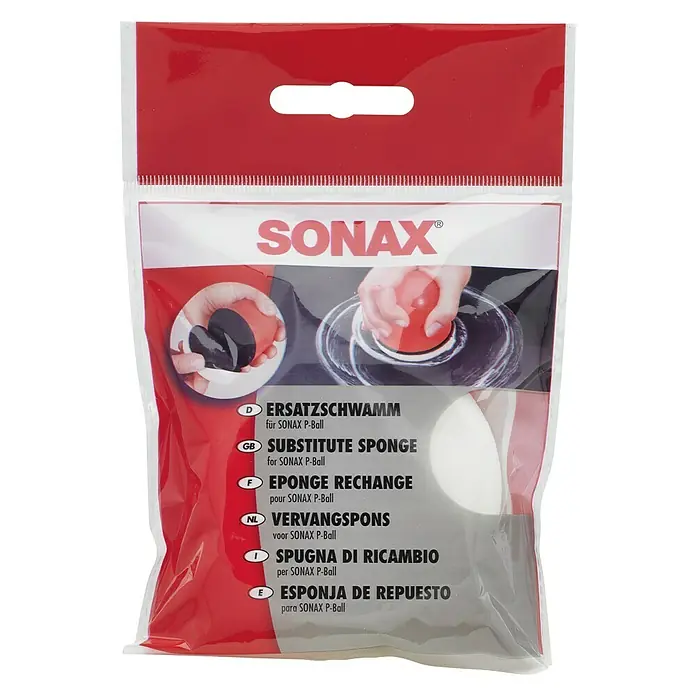 Sonax Ersatzschwamm - Passend für: Sonax Polierball P-Ball - Vorderansicht