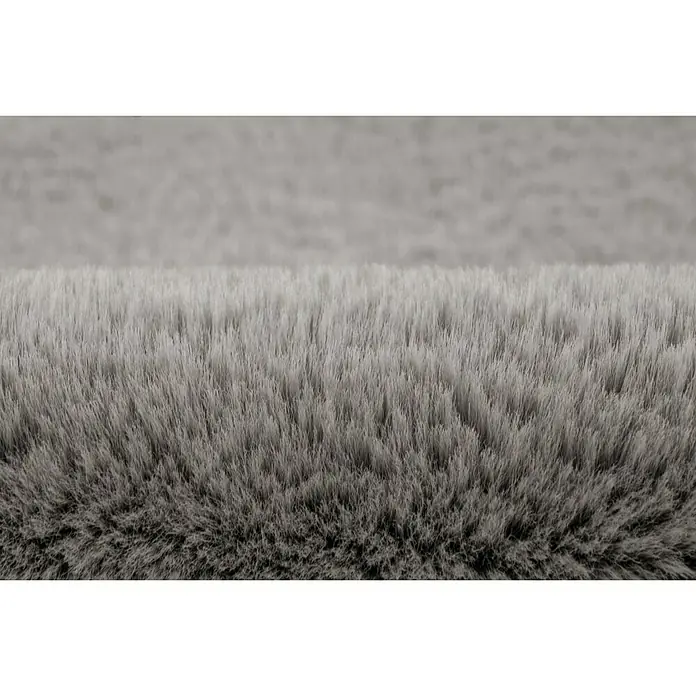 Tepih visokog flora Happy - Srebrne boje, 230 x 160 cm - Detaljan prikaz