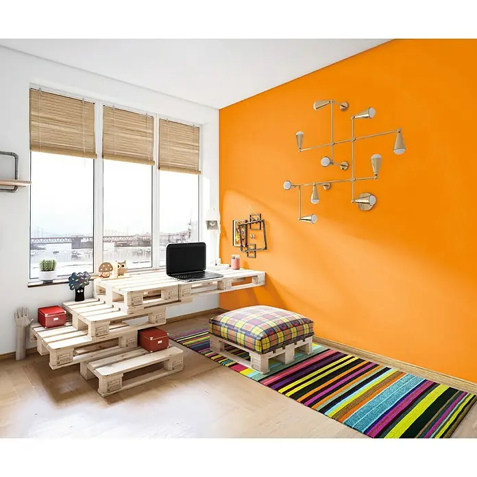 SCHÖNER WOHNEN-Farbe Wandfarbe Trendfarbe - Mango, 2,5 l, Matt, Konservierungsmittelfrei