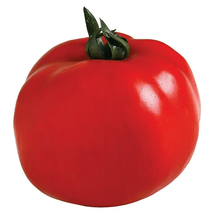 Figura decorativa Tomate rojo - L x An x Al: 7 x 7 x 8 cm, Plástico
