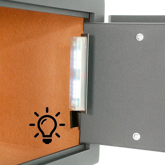 Rottner Hoteltresor Prestige - 20 x 35 x 20 cm, Elektronisches Zahlenschloss, 10 l