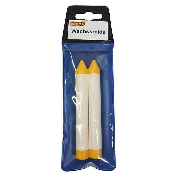 Pariere Wachskreide - Gelb, 2 Stk. - Vorderansicht