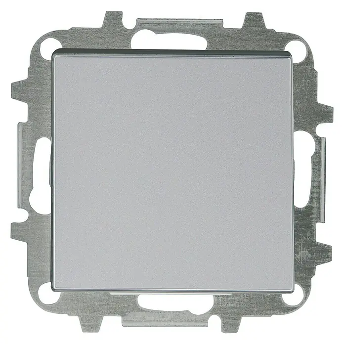 Niessen Sky Conmutador - Plateado, Montaje en la pared, IP20